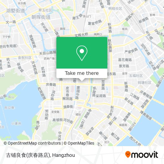 古铺良食(庆春路店) map