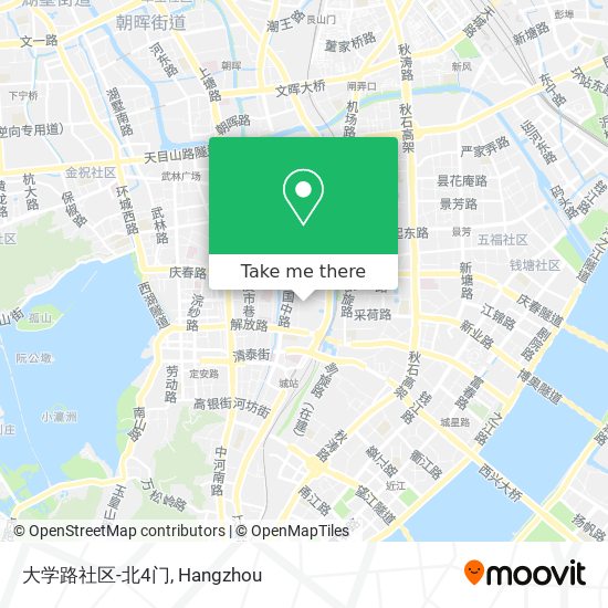 大学路社区-北4门 map