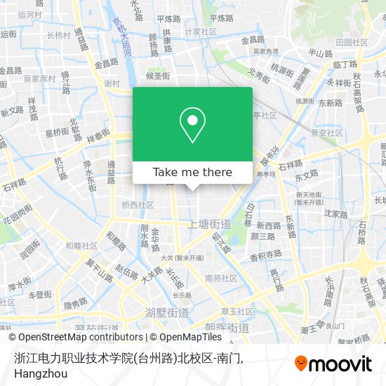 浙江电力职业技术学院(台州路)北校区-南门 map