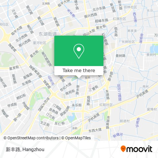 新丰路 map