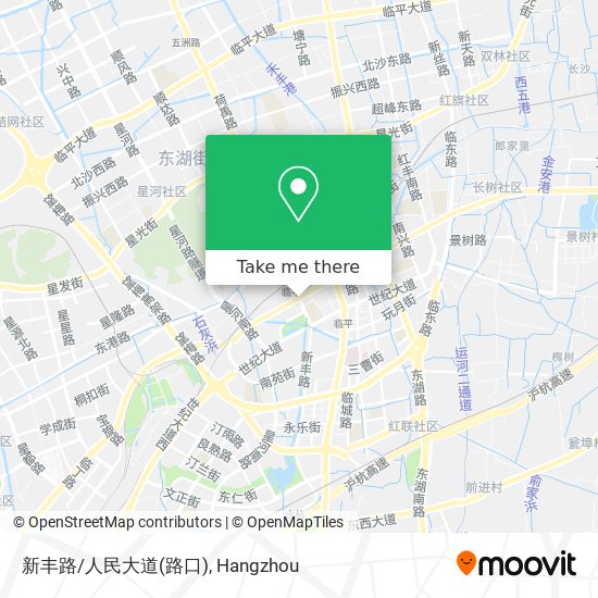 新丰路/人民大道(路口) map