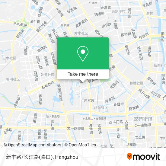 新丰路/长江路(路口) map
