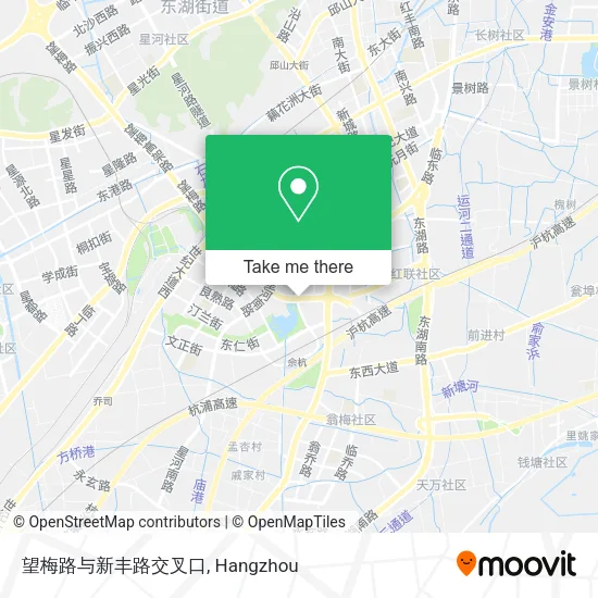 望梅路与新丰路交叉口 map