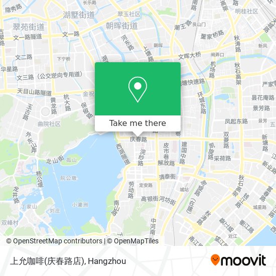 上允咖啡(庆春路店) map