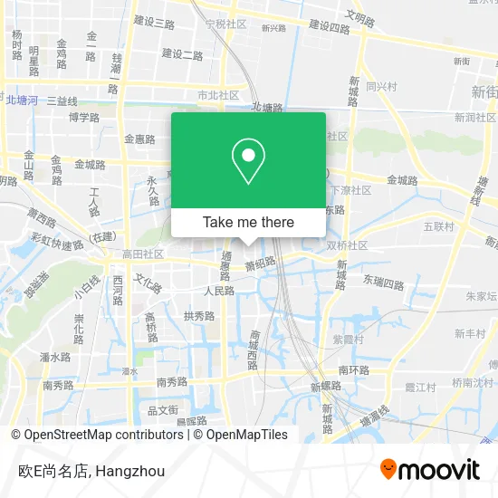 欧E尚名店 map