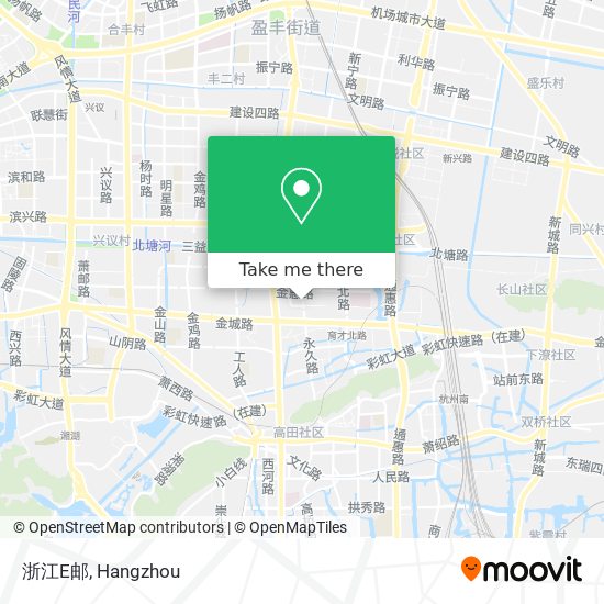 浙江E邮 map