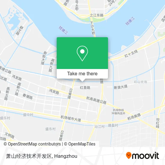 萧山经济技术开发区 map