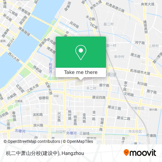 杭二中萧山分校(建设中) map