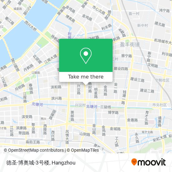 德圣·博奥城-3号楼 map