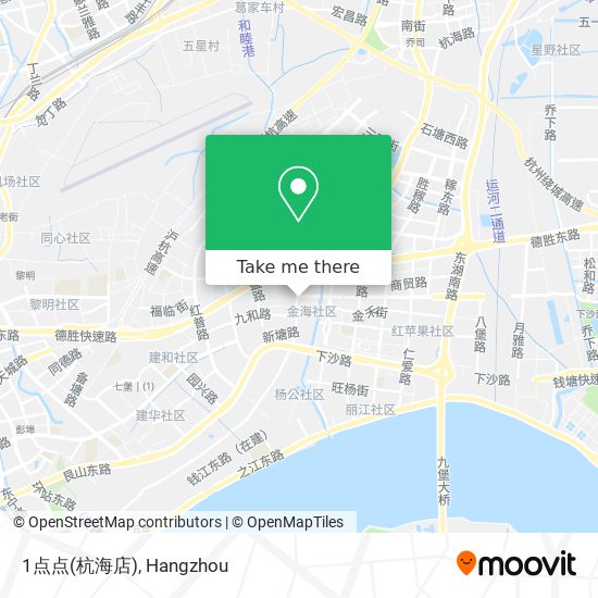 1点点(杭海店) map