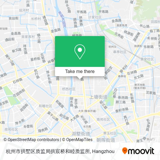杭州市拱墅区质监局拱宸桥和睦质监所 map