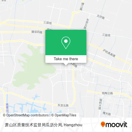 萧山区质量技术监督局瓜沥分局 map