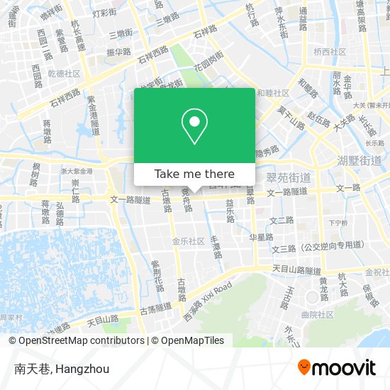 南天巷 map