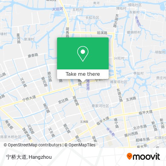 宁桥大道 map
