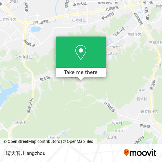 晴天客 map
