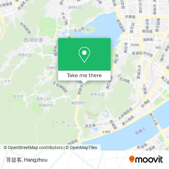 菩提客 map