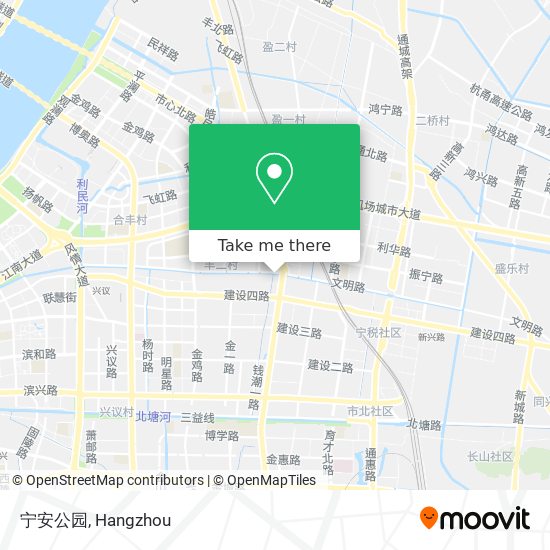 宁安公园 map