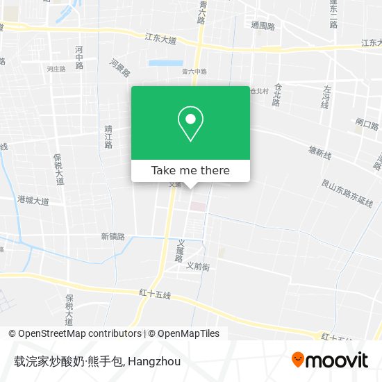 载浣家炒酸奶·熊手包 map