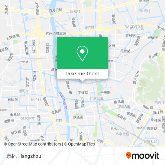 康桥 map