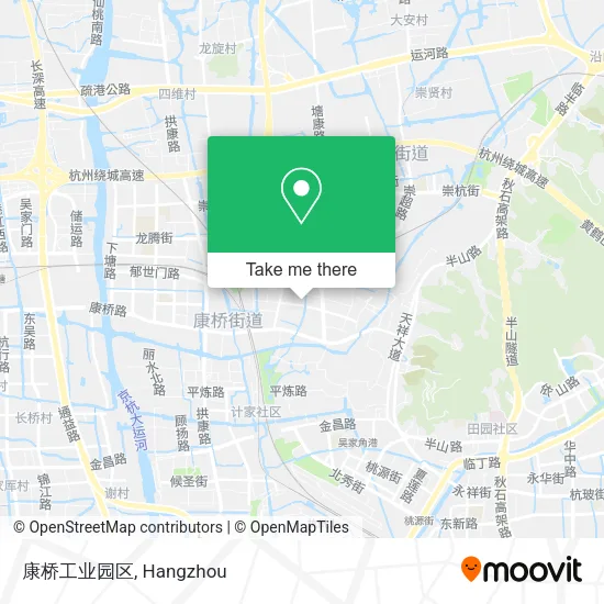 康桥工业园区 map