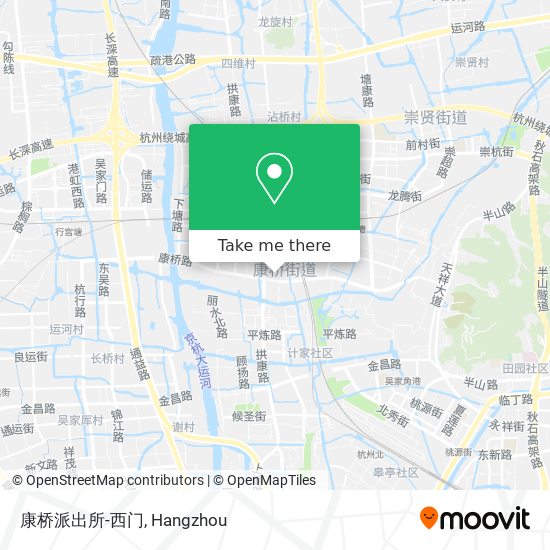 康桥派出所-西门 map