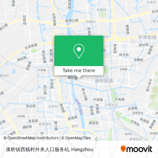 康桥镇西杨村外来人口服务站 map