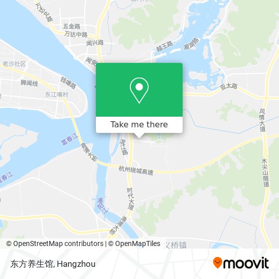 东方养生馆 map