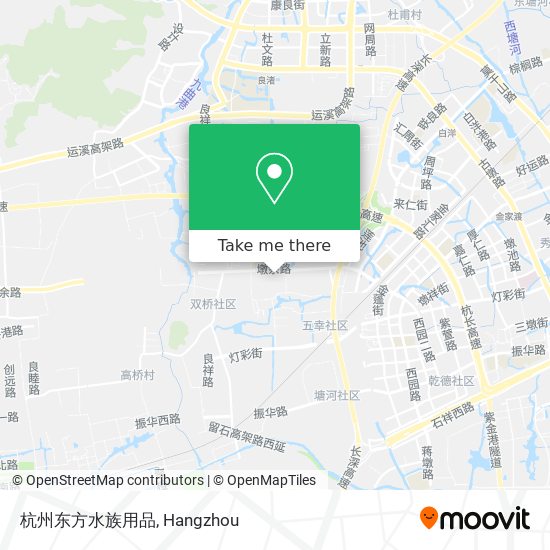 杭州东方水族用品 map