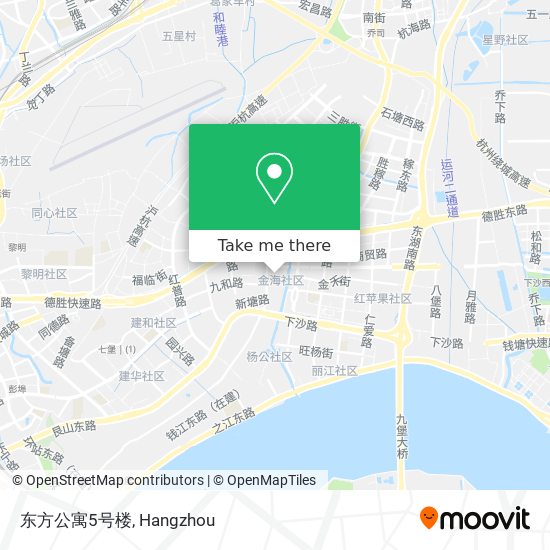 东方公寓5号楼 map