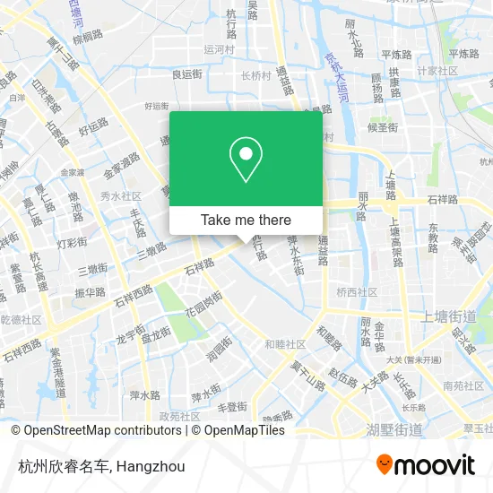 杭州欣睿名车 map