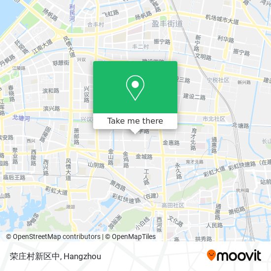 荣庄村新区中 map