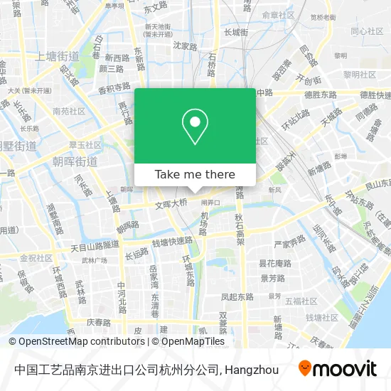 中国工艺品南京进出口公司杭州分公司 map