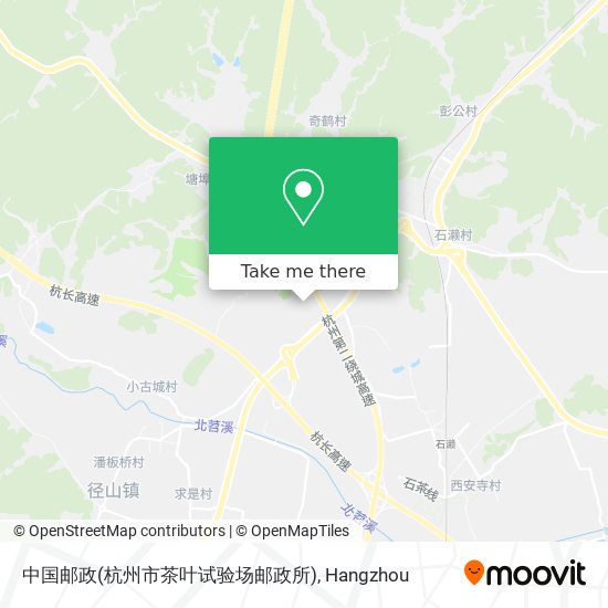 中国邮政(杭州市茶叶试验场邮政所) map