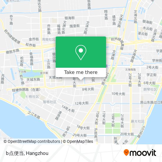 b点便当 map