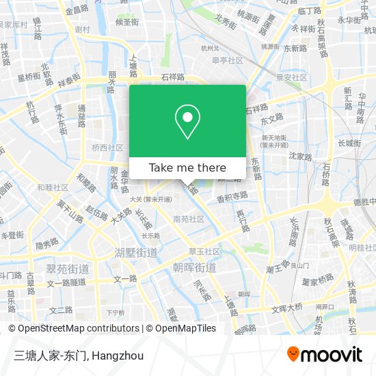 三塘人家-东门 map