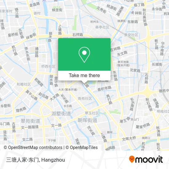 三塘人家-东门 map