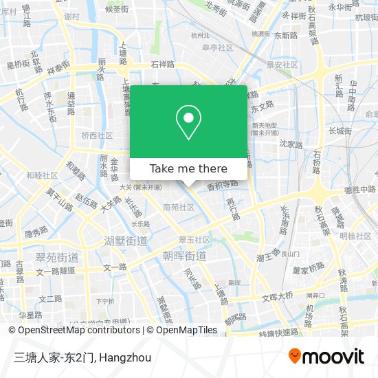 三塘人家-东2门 map