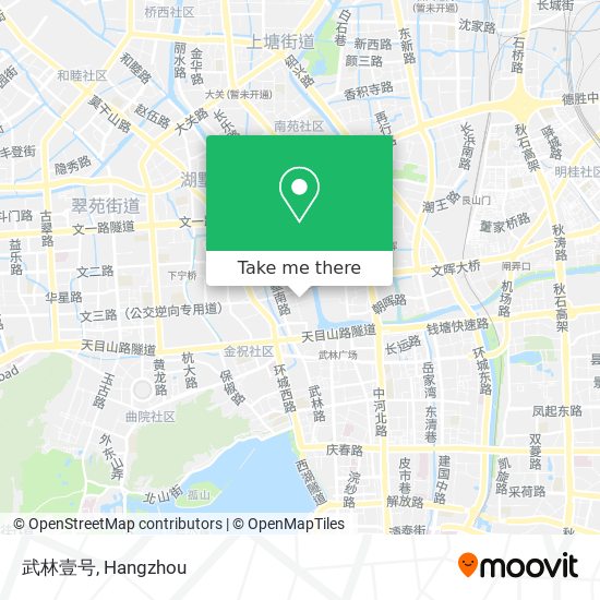 武林壹号 map