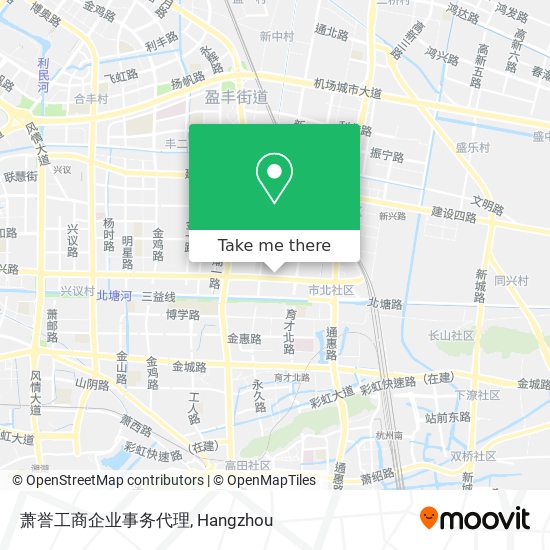 萧誉工商企业事务代理 map
