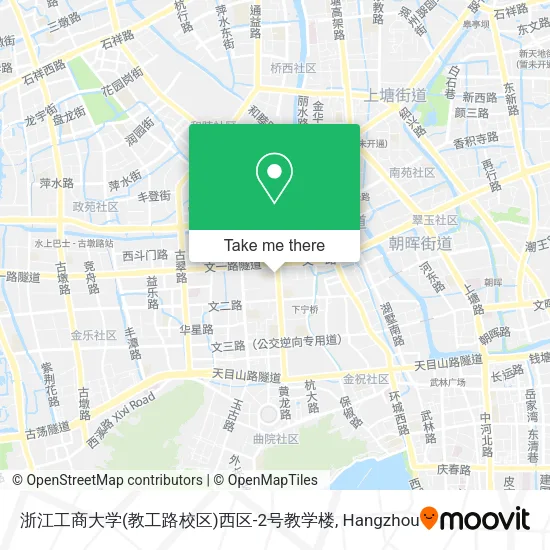 浙江工商大学(教工路校区)西区-2号教学楼 map