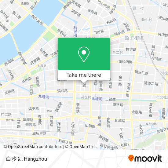 白沙女 map