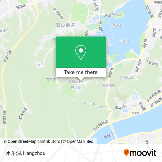 水乐洞 map