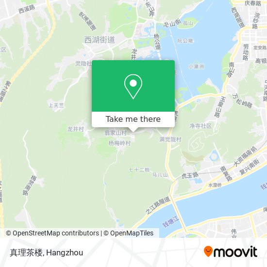 真理茶楼 map