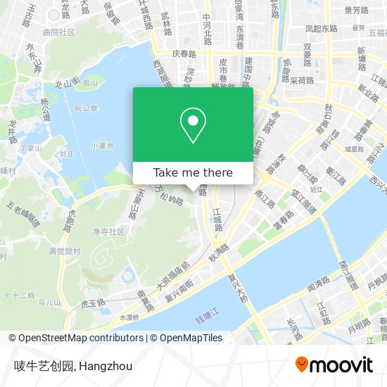 唛牛艺创园 map