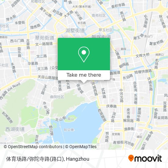 体育场路/弥陀寺路(路口) map