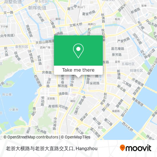 老浙大横路与老浙大直路交叉口 map