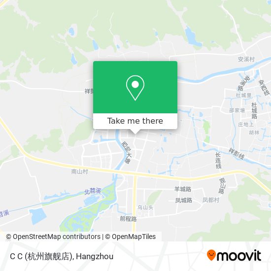 C C (杭州旗舰店) map