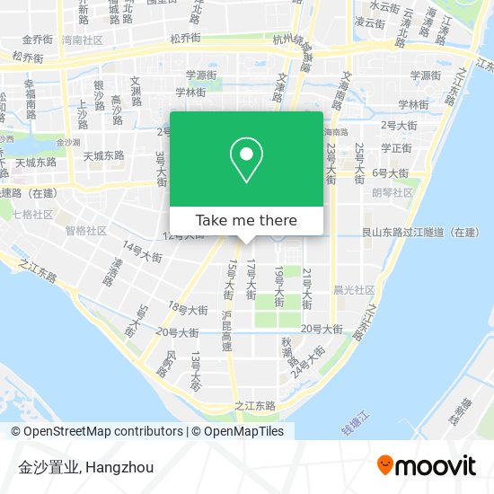 金沙置业 map