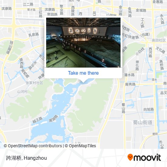 跨湖桥 map