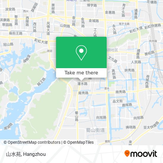 山水苑 map